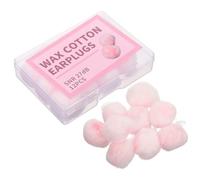 YOSADIER Bouchons d'oreilles cire 12pcs pour dormir avec isolation acoustique et réduction du bruit sans fil