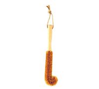 YOSADIER Brosse à Long Manche En Fibre Naturelle Pour Nettoyage Des Bouteilles Et Tasses, Grosse Taille, Noir, Adaptée Cuisine Et Nettoyage De Bouteilles à Col Étroit, Utilisation Réutilisable