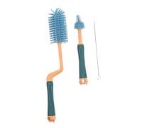 YOSADIER Brosse Nettoyante à Paille Silicone Goupillon Ménager Pour Biberon Accessoire De Nettoyage Pour Bouteille Multifonction