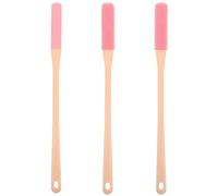 YOSADIER Brosse Pieds en Caoutchouc 3pcs Poignée Ergonomique, Compacte et Portable, pour Nettoyer L'espace Orteils la Maison Voyage