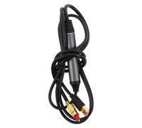 YOSADIER Câble Audio Optique Numérique USB 1,5 Mètre à Fibre Optique pour Barre de Son et Système Home Cinéma, Connecteur Spdif Compatible PC Portable et Enceintes Haute Fidélité,