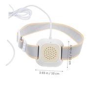 YOSADIER Capteur Alarme D'énurésie Nocturne Unisexe Blanc Sangle Flexible Fixations Sécurisées Pour Bébés Et Personnes Âgées, Alarme Sonore Et Vibration Pour Surveillance Pipi Au Lit