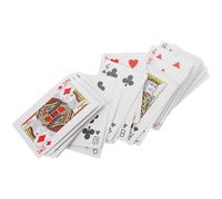 YOSADIER Cartes à Jouer en Braille Tactiles Gros Caractères Lot pour Aveugles et Malvoyants Taille Pratique Compatibles Multiples Jeux Outil D’Aide pour Seniors et Couleur Aléatoire