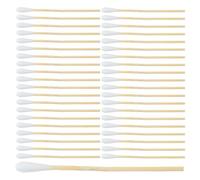 YOSADIER Cotons-tiges à Usage Unique pour Nettoyage et Soins des Plaies, Doux pour Peau Sensible, sans Peluches, en Coton et Bois, Pack de 2000 Pièces pour Voyage et Hygiène