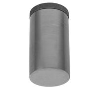 YOSADIER Creuset avec Couvercle à Vis Résistant à Haute Température en Graphite Noir avec L'oxydation pour Fusion et de Cuivre et Aluminium
