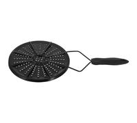 YOSADIER Diffuseur de Chaleur en Émail Noir pour Cuisinière à Gaz Plaque de Conduction Thermique Compacte Réducteur de Flamme pour Cuisson Douce et Protection des Casseroles Accessoire