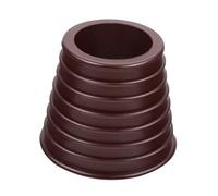 YOSADIER Entretoise Conique en Plastique Marron pour Trou de Table de Patio Cale Conique Résistante à L’Abrasion Hautes Températures Accessoire pour Parasol d'Extérieur Support Stable