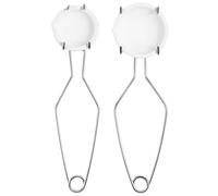 YOSADIER Kit de Fusion D'argenté Creusets Fonte de Bijoux en Acier et Quartz, Résistants à Haute Température, Becs Verseurs pour Applications de Moulage