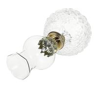 YOSADIER Lampe à Pétrole Éclairage D’Ambiance Chaleureux en Verre Rétro Vintage Lampe à Huile Élégante Style Ancien pour Décoration de Bureau et Maison