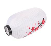 YOSADIER Lanterne Suspendue Décorative Japonaise Extérieure 30 Cm Motif Fleur De Prunier Pour Restaurant Sushi Fête Jardin Patio Résistante Aux Intempéries