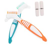 YOSADIER Lot de 2 Set de Sets de Brosses à Dents de Voyage Étui Brosse à Dents Compacte Matériau Solide Gobelet Réutilisable Voyages