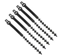 YOSADIER Lot de 5 Attaches en Caoutchouc Flexibles 45X2X05 CM pour Branches d'Arbres Fruitiers - Sangles Solide sans Dommage pour Plantes - Lien de Traction Jardinage et Bonsaïs