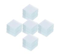 YOSADIER Lot de 500 Lames de Microscope Carrées en Verre 20X20Mm Transparentes 5 Boîtes de 100 Pièces Consommables pour Préparation D’Échantillons en Laboratoire Protections Oculaires