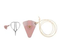 YOSADIER Mini Ciseaux de Broderie et Étui en Cuir en Acier Inoxydable Vintage avec Ergonomique pour et Couture à Domicile
