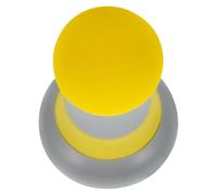 YOSADIER Mini Masseur Vibrant Électrique Jaune Appareil de Massage Musculaire Domestique Compact pour Dos et Cou Outil Pratique de Relaxation Musculaire Portable Mini Masseur à Double