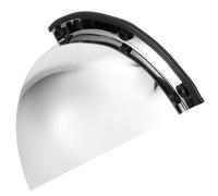 YOSADIER Miroir Convexe Sphérique 1/8 40 CM de Circonférence en Acrylique Transparent Miroir D’Angle Mort pour Mur Sécurité Intérieur et Extérieur pour Supermarchés Garages et