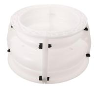 YOSADIER Moule à Béton pour Colonne Romaine Décorative Intérieure Et Extérieure Moule De Base Cylindrique Lisse 30 Cm De Formage pour Moulure Supérieure Et Décoration Architecturale