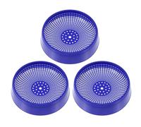 YOSADIER Nid de Reproduction de Pigeon 3Pcs en Plastique Bleu Grande Capacité, Design Léger, Utilisation Simple, Accessoires pour Élevage à Domicile