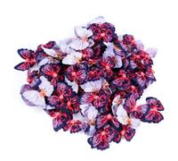 YOSADIER Nœuds pour Poils d'animaux Coiffure DIY Lot de 20 Élastiques en Polyester Accessoires Élastiques pour Queue et Crinière Couleur Aléatoire pour Chien et Chat