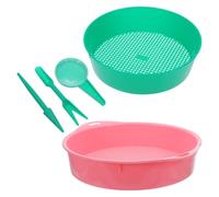 YOSADIER Outil de Plantation de Graines avec Manche Allongé en Plastique, Perforatrice Manuelle pour Transplantation et Jardinage à Domicile, Précision Améliorée pour Lit de Légumes