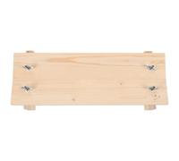 YOSADIER Planche D'échantillons en Bois Kaki pour Ailes de Lépidoptère Cadre pour Exposition Réaliste à Domicile, Outil Pédagogique Expérimental