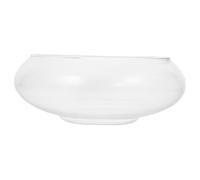 YOSADIER Pot de Fleurs Transparent pour et Bonsaïs Décoration Intérieure et Extérieure Jardinière Polyvalente pour Salon Bureau et Balcon Contenant pour Plantes Intérieur