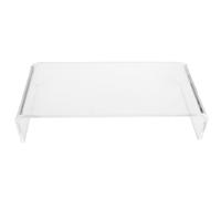 YOSADIER Protection de Clavier en Acrylique Plateforme Transparente et Pont Anti-Chat, Support Multifonction pour Bureau, Compatible Majorité des Claviers d'Ordinateur et Adaptée aux