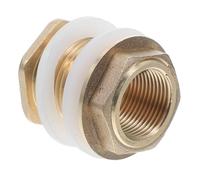 YOSADIER Raccord De Tuyau Eau Laiton avec Anneau pour Réservoir Eau Tuyau Arrosage Connecteur De Tube Aquarium