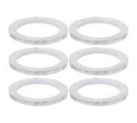 YOSADIER Ruban Adhésif Transparent pour Emballage de Fleurs en Pet, 6 Rouleaux Multi-usages pour Fixation de Tiges et Projets D'artisanat