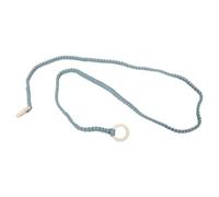 YOSADIER Sangle Tissée à Main pour Tapis de Yoga, Verte, Portable | Large et Épaisse, Bande Élastique et Poignée, Polyester Coton, pour Gym et Déplacements Quotidiens