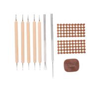 YOSADIER Set D'outils de Sculpture pour Argile Polymère et Argile à Séchage à L'air avec Tampons Lettres et Chiffres en Bois et Plastique pour Séances de Bricolage Parent-garçon et Filles