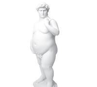 YOSADIER Statue Blanche Résine David de Décoration pour de Bureau