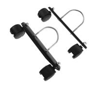 YOSADIER Support à Roulettes en Métal pour Radiateur Électrique à Bain D'huile Lot de 2 avec Rouleaux Pivotants 360° Adapté pour Chauffage Mobile en Intérieur