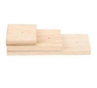 YOSADIER Support D'affichage de Spécimens à Épingler en Bois, Sûr et Créatif, Trou Central Fin, pour Collection D'insectes en Laboratoire ou Fournitures de Collection