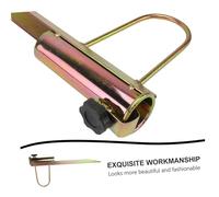 YOSADIER Support De Parasol De Plage en Fer Doré, Porte-Parapluie à Insérer Le Sol pour Parasols 25-32 Mm, Jardin Et Plage, Maintien Stable Résistant Au Vent