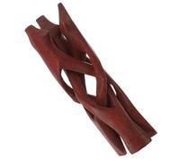 YOSADIER Support Trépied en Bois Naturel Forme Serpent Présentoir Trépied Bois Massif Compact et Léger Support D’Affichage Polyvalent pour Coquille D’Ormeau Décoration Intérieure Arts