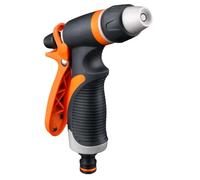 YOSADIER Système d'Arrosage Portable Multifonction en Plastique Gris Pulvérisateur d'Eau Réglable pour Jardin Nettoyeur de Voiture et Lavage Domestique Outil Léger et Ergonomique pour