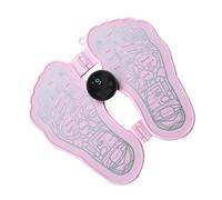 YOSADIER Tapis de Massage Plantaire Électrique Portable Appareil de Soin Compact pour Relaxation Musculaire et Réflexologie des Recharge USB Modèle Rose