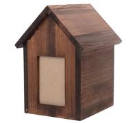 YOSADIER Urne en Bois pour Animaux de Compagnie, Marron, Simple | Bois, Légère et Facile à Transporter, pour Conserver les Cendres D’os et Garder un Souvenir