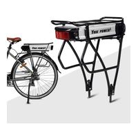 YOSE POWER Batterie Vélo électrique 36V 13Ah (481Wh) - DOLPHIN XH370-10J avec Porte-bagages - pour E-Bike Pedelec Phylion Prophete