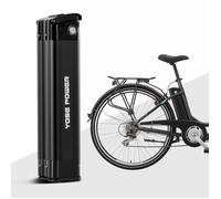 YOSE POWER ZZ520 Batterie Vélo électrique SilverFish 36V 13Ah (468Wh) avec Chargeur - pour TELEFUNKEN, ZÜNDAPP Z510 - Longueur 40cm