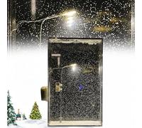 YOSEDVCB Lampe Contes De Neige, Lampe De Rue Nuit Enneigée, avec Effet Neige Fluide, Kit De Veilleuse Fait Main for Décorations De Noël Intérieures, Cadeau À Offrir À Un Être Cher en Hiver(1pc)