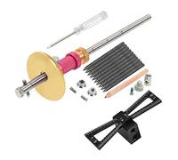 YOSELIN Ensemble de jauge de marquage de roue à queue d'aronde,Avec fonction de réglage fin de la précision.