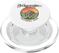 Yosemite National Park Retro 60s Half Dome Graphic PopSockets PopGrip pour MagSafe