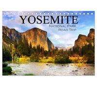 Yosemite National Park Road Trip (Desk Calendar 2026 DIN A5 landscape), CALVENDO 12 Month DeskCalendar: Explore one of the most beautiful national parks in California, USA.