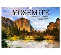 Yosemite National Park Road Trip (Wall Calendar 2026 DIN A4 landscape), CALVENDO 12 Month Wall Calendar: Explore one of the most beautiful national parks in California, USA.
