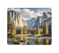 Yosemite Tapis de souris 21,1 x 26,2 cm Tapis de souris pour ordinateur avec base en caoutchouc antidérapant Tapis de clavier pour le travail