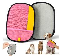 YOSEPATI Gant électrostatique épais pour enlever Les Poils d'animaux, Brosse Magique pour enlever Les Poils d'animaux pour Chiens et Chats, Gants réutilisables améliorés de toilettage pour Chats