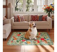 YOSEPATI Lot de 2 Tapis hygiéniques lavables pour Chiens, réutilisables, 122 x 81 cm, Super absorbants, à séchage Rapide, imperméables et antidérapants pour Cage, Sol, canapé