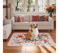YOSEPATI Lot de 2 Tapis hygiéniques lavables pour Chiens, réutilisables, 122 x 81 cm, Super absorbants, à séchage Rapide, imperméables et antidérapants pour Cage, Sol, canapé